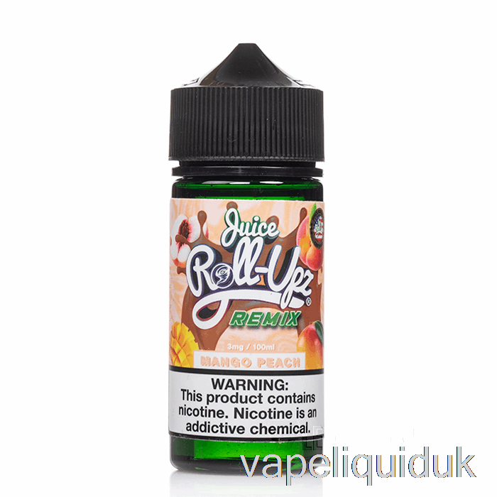Mango Peach - Juice Roll Upz Remix - 100mL 0mg Vape Liquid